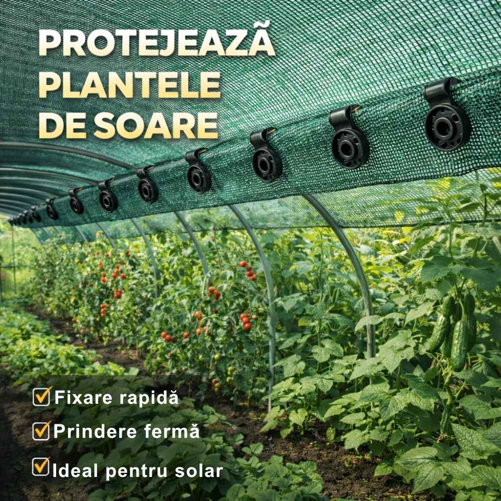 Cleme prindere plasă de umbrire  ATENTIE!!!VARIANTA MAI REZISTENTA!