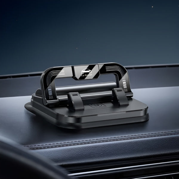 Suport Auto 2 în 1, Rotativ la 360° – Fixare Sigură pentru Telefon