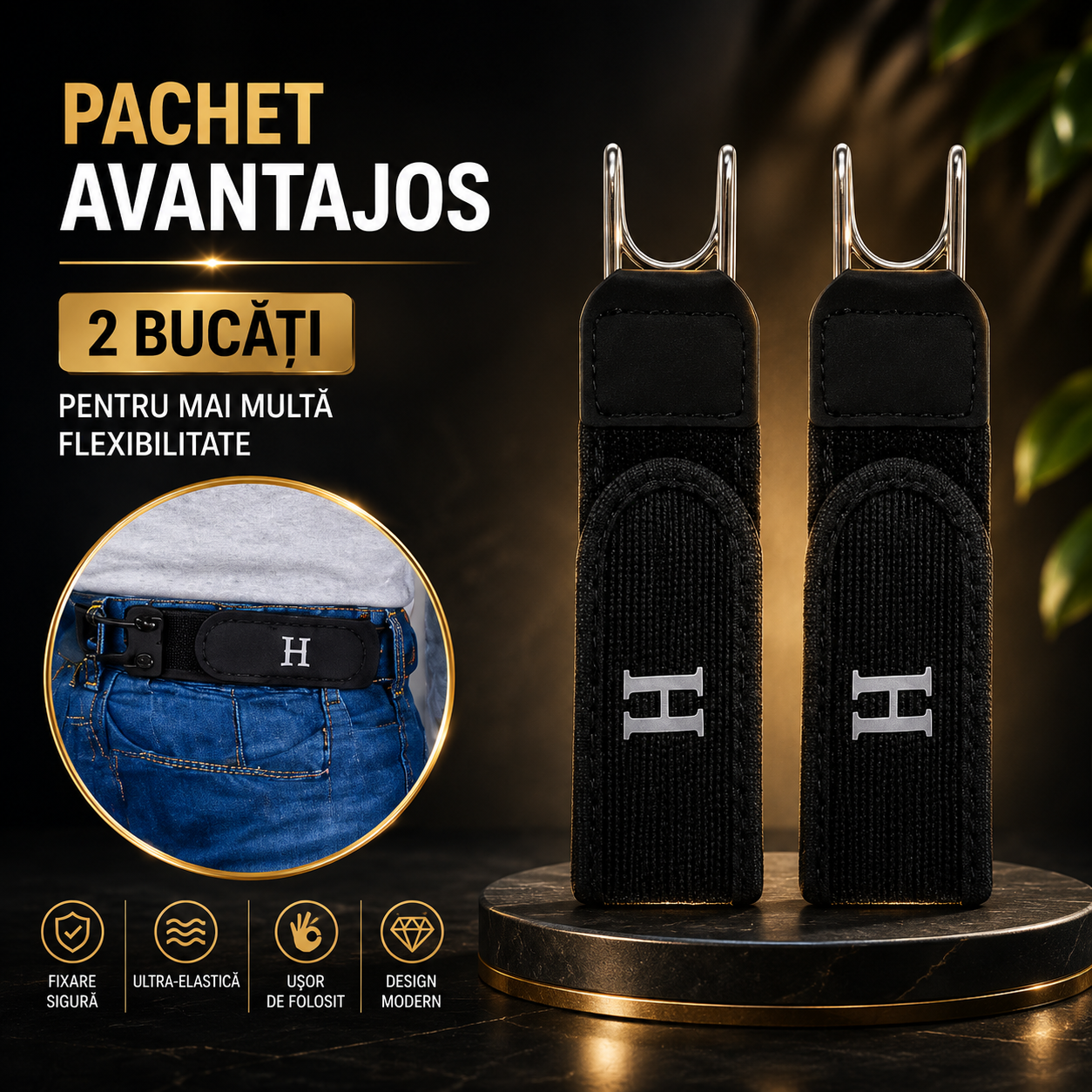 Curea elastică fără cataramă