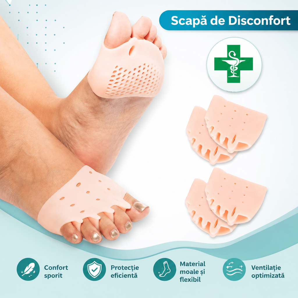 Corectoare Terapeutice cu separator de degete PharmaToe