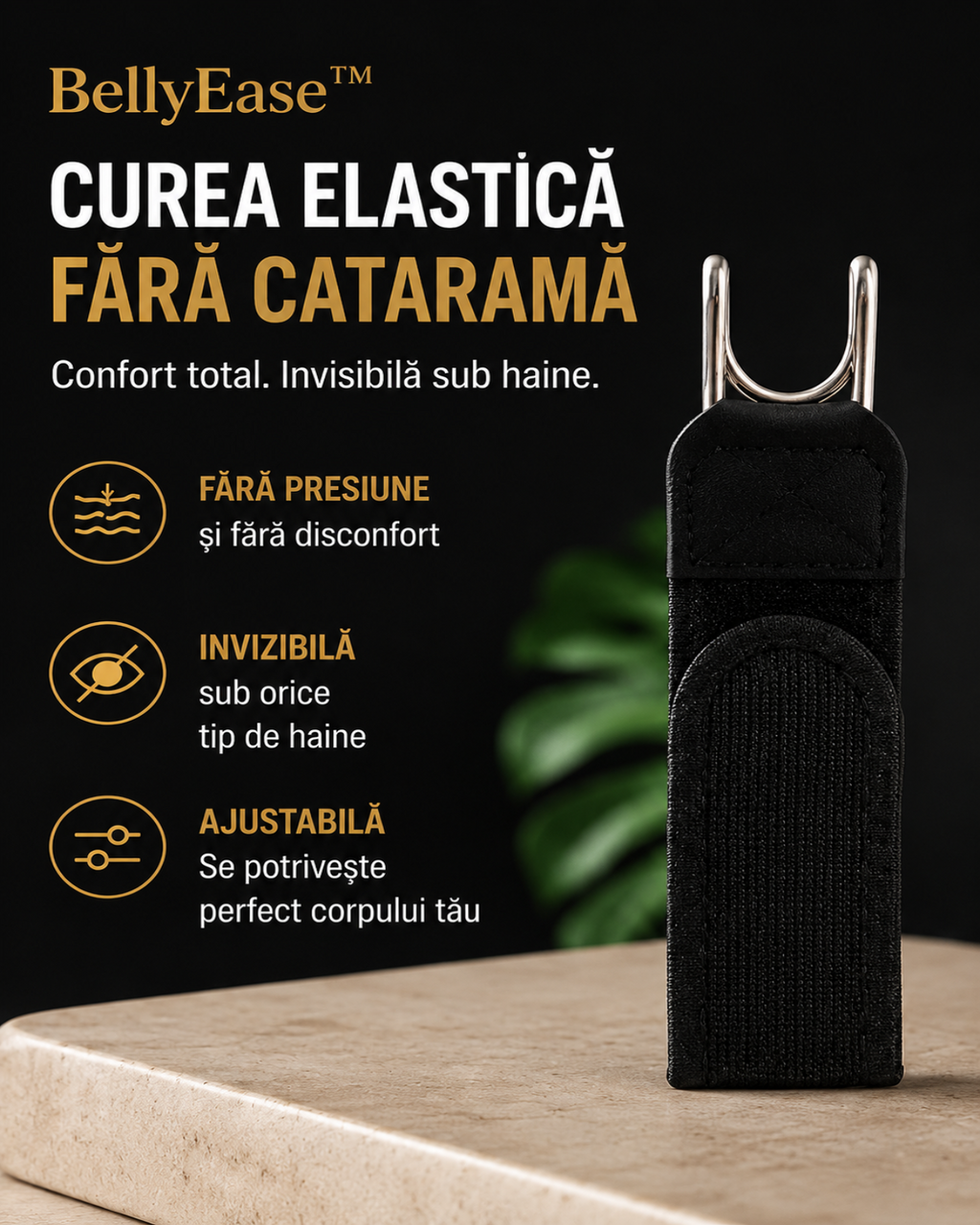 Curea elastică fără cataramă