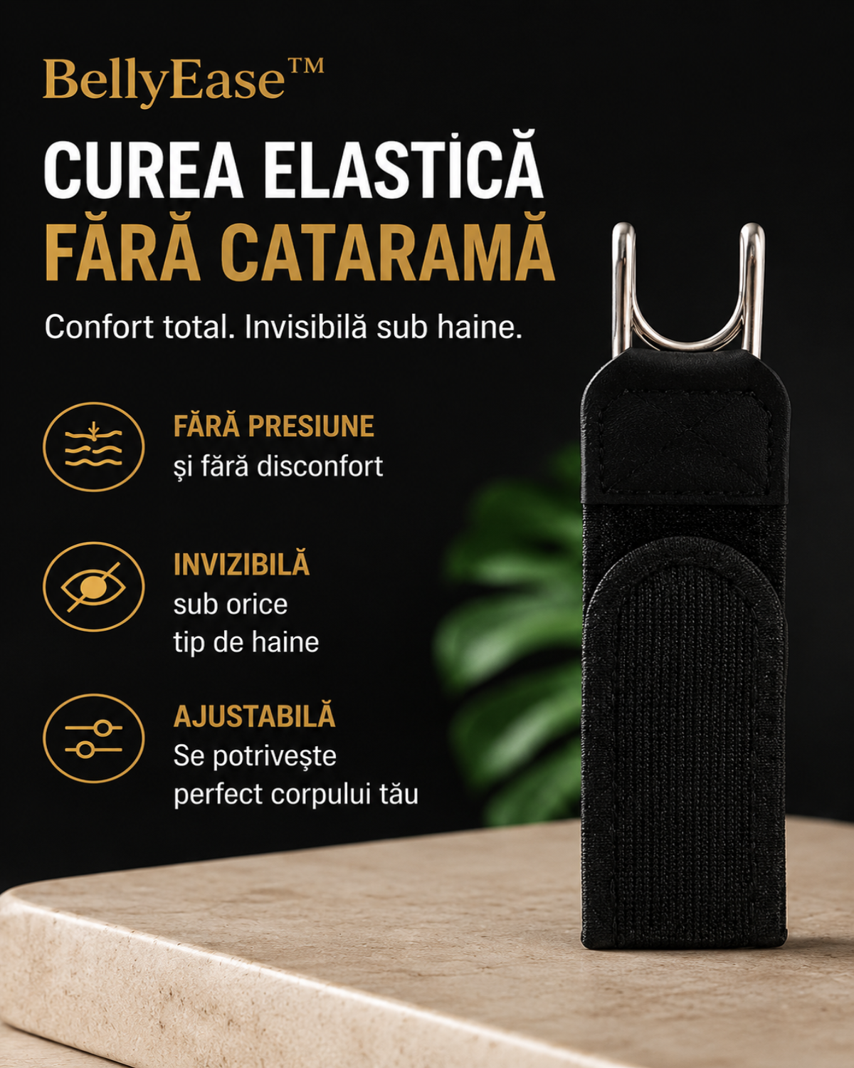 Curea elastică fără cataramă